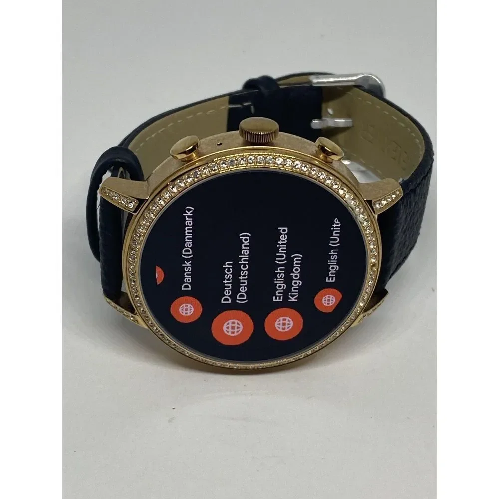 Fossil Gen 4 Authentic Digital Dial Smart Watch Custom Band FTW6011 AB523